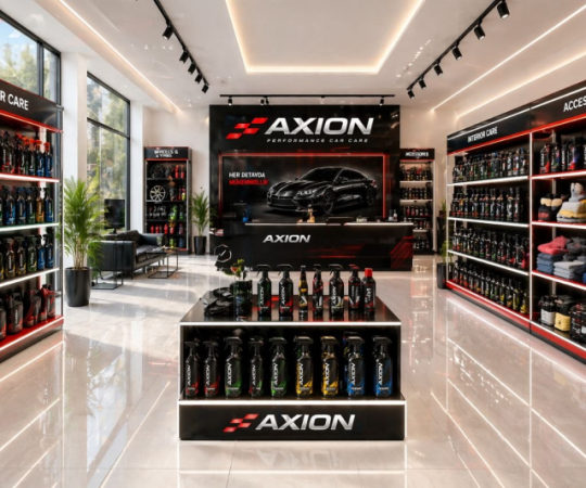 AXION Bayilik Veriyor – Premium Oto Bakım & Detailing Konsepti